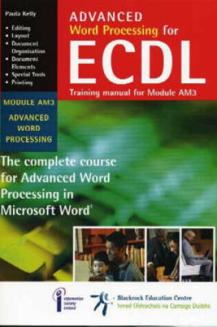 Cover of Advanced Word Processing for ECDL