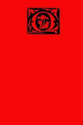 Book cover for Stylized Monogram O Red