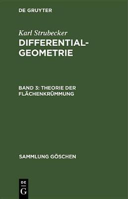 Cover of Theorie Der Flachenkrummung