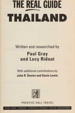 Cover of Thailand Real Guide