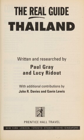 Book cover for Thailand Real Guide