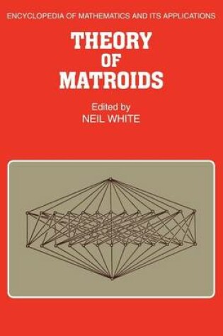 Cover of Theory of Matroids