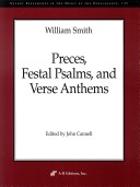 Book cover for Preces, Festal Psalms, and Verse Anthems