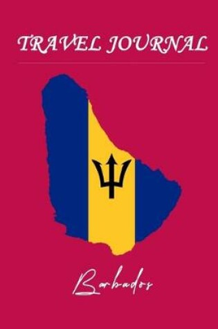 Cover of Travel Journal - Barbados - 50 Half Blank Pages -