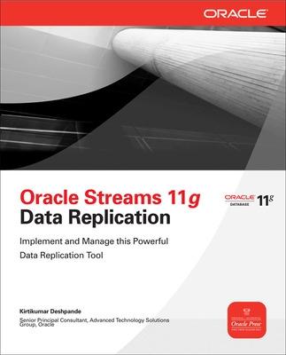 Cover of Oracle Streams 11g Data Replication