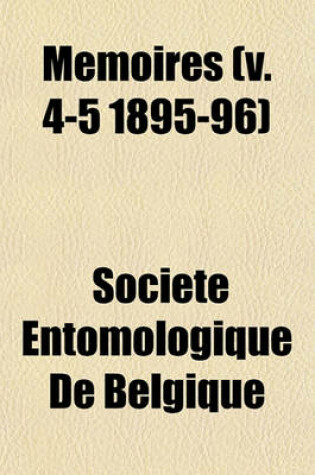 Cover of Memoires (V. 4-5 1895-96)