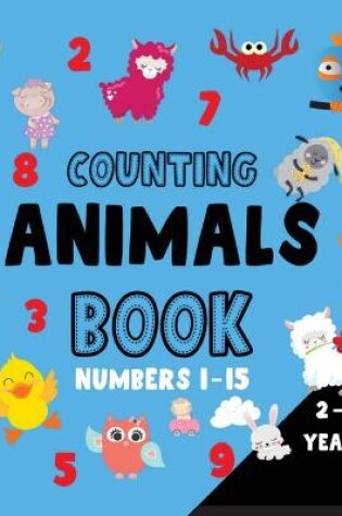 Cover of Counting animals book numbers 1-15