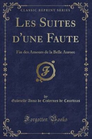 Cover of Les Suites d'Une Faute