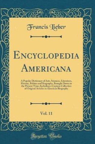 Cover of Encyclopedia Americana, Vol. 11