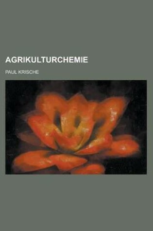 Cover of Agrikulturchemie