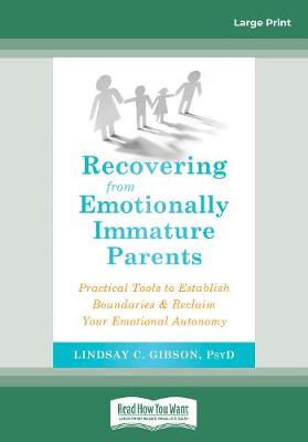 Book cover for Recovering from Emotionally Immature Parents
