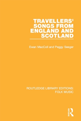 Book cover for Travellers' Songs from England and Scotland