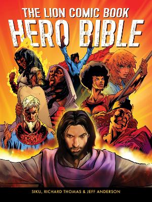 Book cover for The Lion Comic Book Hero Bible