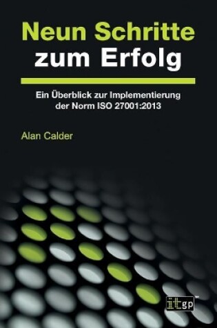 Cover of Neun Schritte zum Erfolg