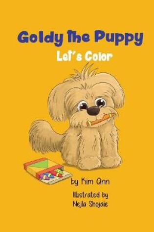 Cover of Goldy the Puppy Let's Color