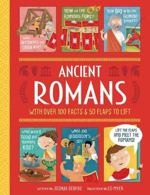 Book cover for Ancient Romans - Interactive History Book for Kids