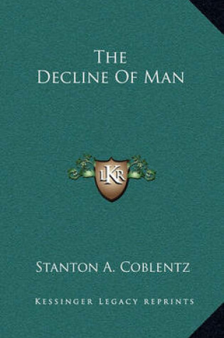 Cover of The Decline of Man