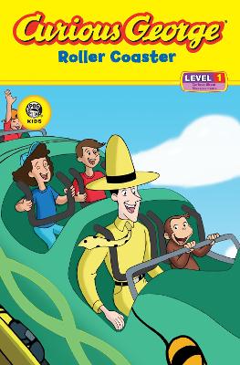 Book cover for Curious George Roller Coaster (Reader Level 1)