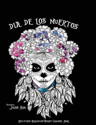 Book cover for Dia de Los Muertos - Halloween Colouring Book