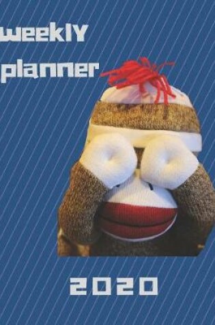Cover of 2020 Monthly Weekly Planner for Sock Monkey Lovers