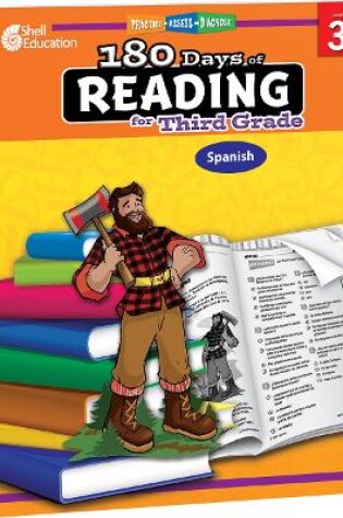 Cover of 180 Days of Reading for Third Grade (Spanish)