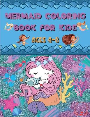 Book cover for Mermaid Coloring Book