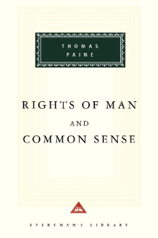 Cover of The Rights Of Man And Common Sense