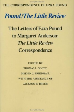 Cover of Pound/The Little Review