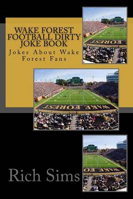 Book cover for Wake Forest Football Dirty Joke Book