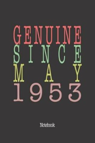 Cover of Genuine Since May 1953