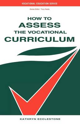 Book cover for How to Assess the Vocational Curriculum