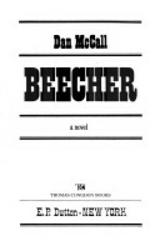 Cover of Beecher