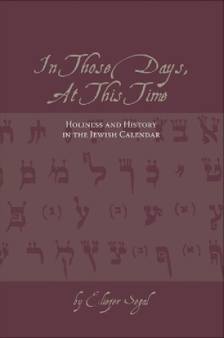 Cover of In Those Days, At This Time