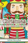 Book cover for Christmas Large Print Coloring Book For Adults