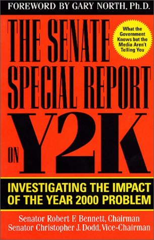 Book cover for The Senate Special Report on Y2K