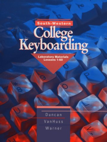 Book cover for South Western College Keyboarding\Laboratory Materials Lesson 1-60