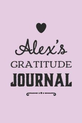 Cover of Alex's Gratitude Journal