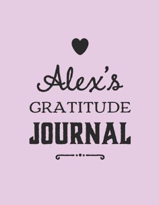 Book cover for Alex's Gratitude Journal