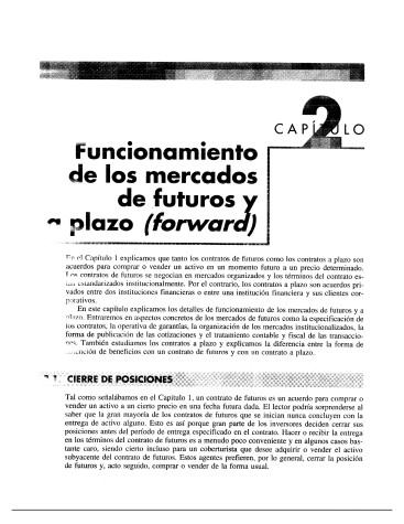 Book cover for Introduccion a Los Mercados de Futuros y Opciones - 4b