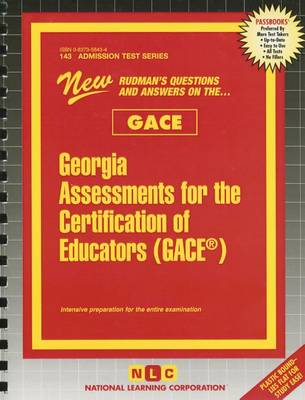 Book cover for Georgia Assessments for the Certification of Educators (GACE (R))