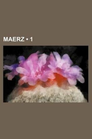 Cover of Maerz (1)