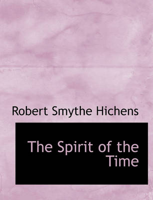 Book cover for The Spirit of the Time