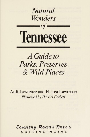 Cover of Natural Wonders of Tennessee