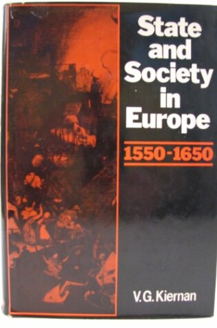 Cover of State and Society in Europe 1550-1650