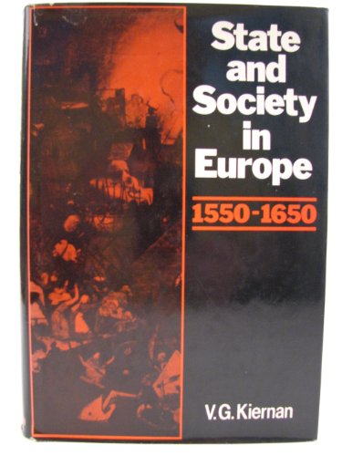 Book cover for State and Society in Europe 1550-1650