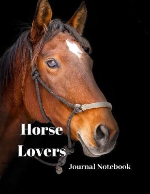 Book cover for Horse Lovers Journal Notebook