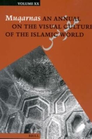 Cover of Muqarnas, Volume 20