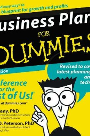 Cover of Business Plans for Dummies 2nd Ed.