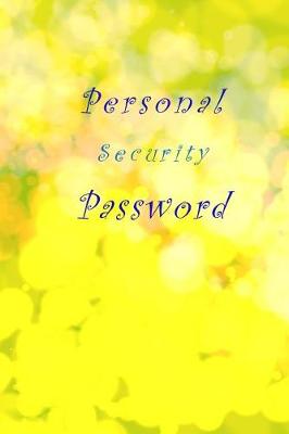 Book cover for Personal Security Password