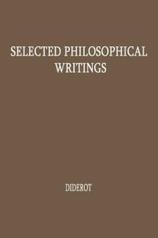 Cover of Selected Philosophical Writings